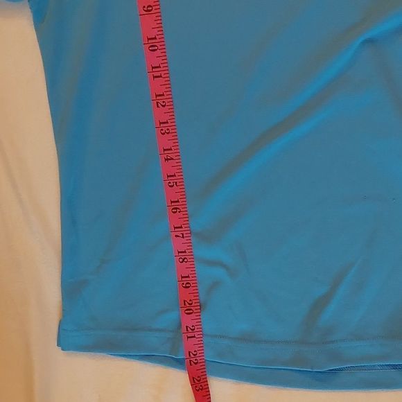 Adidas Reflective Bright Blue Athletic Top - Picture 4 of 7